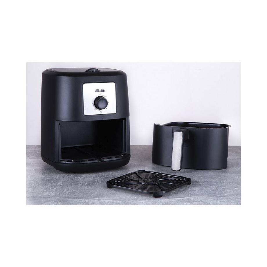 Berlinger Heissluftfritteuse 4L Black Silver Collection  