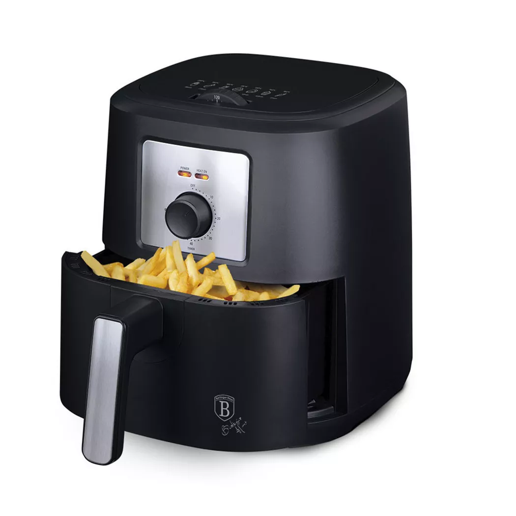 Berlinger – Heissluftfritteuse 4L Black Silver Collection, Collection