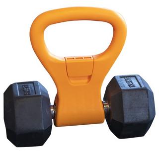 GladiatorFit  Poignée grip en PVC pour transformer votre haltère en kettlebell 