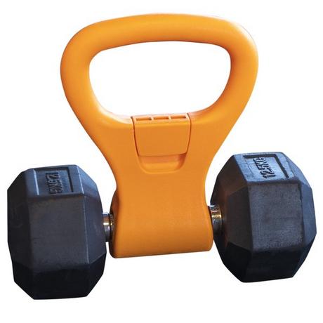 GladiatorFit  PVC-Griff Grip, um Ihre Hantel in eine Kettlebell zu verwandeln 