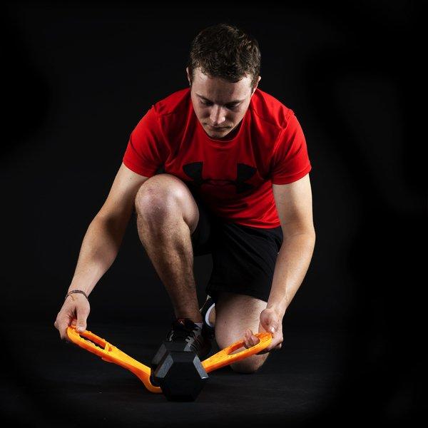 GladiatorFit  Poignée grip en PVC pour transformer votre haltère en kettlebell GladiatorFit 