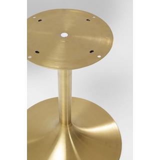 KARE Design Tischgestell Invitation Messing rund 60  