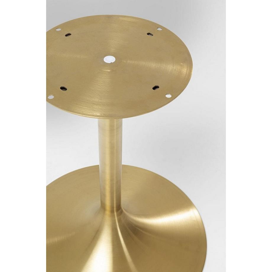 KARE Design Tischgestell Invitation Messing rund 60  
