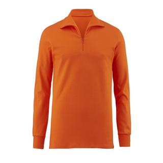 ISA bodywear Maglietta girocollo maniche lunghe con cerniera  