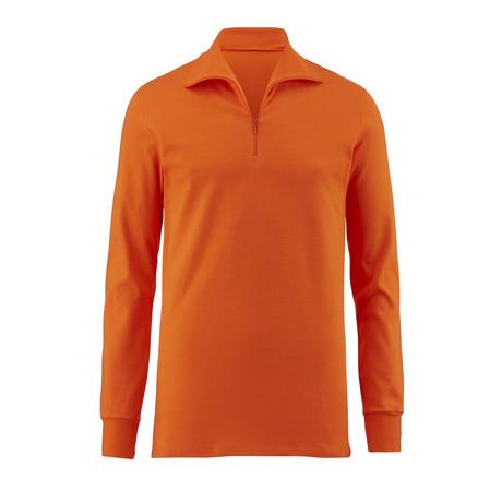 ISA bodywear Maglietta girocollo maniche lunghe con cerniera  