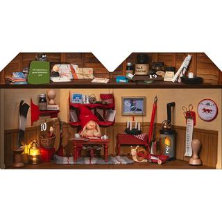 Calendrier de l'Avent dans la maison des lutins Kaden, Outi; Scheffner, Robert (Fotografie) Couverture rigide 