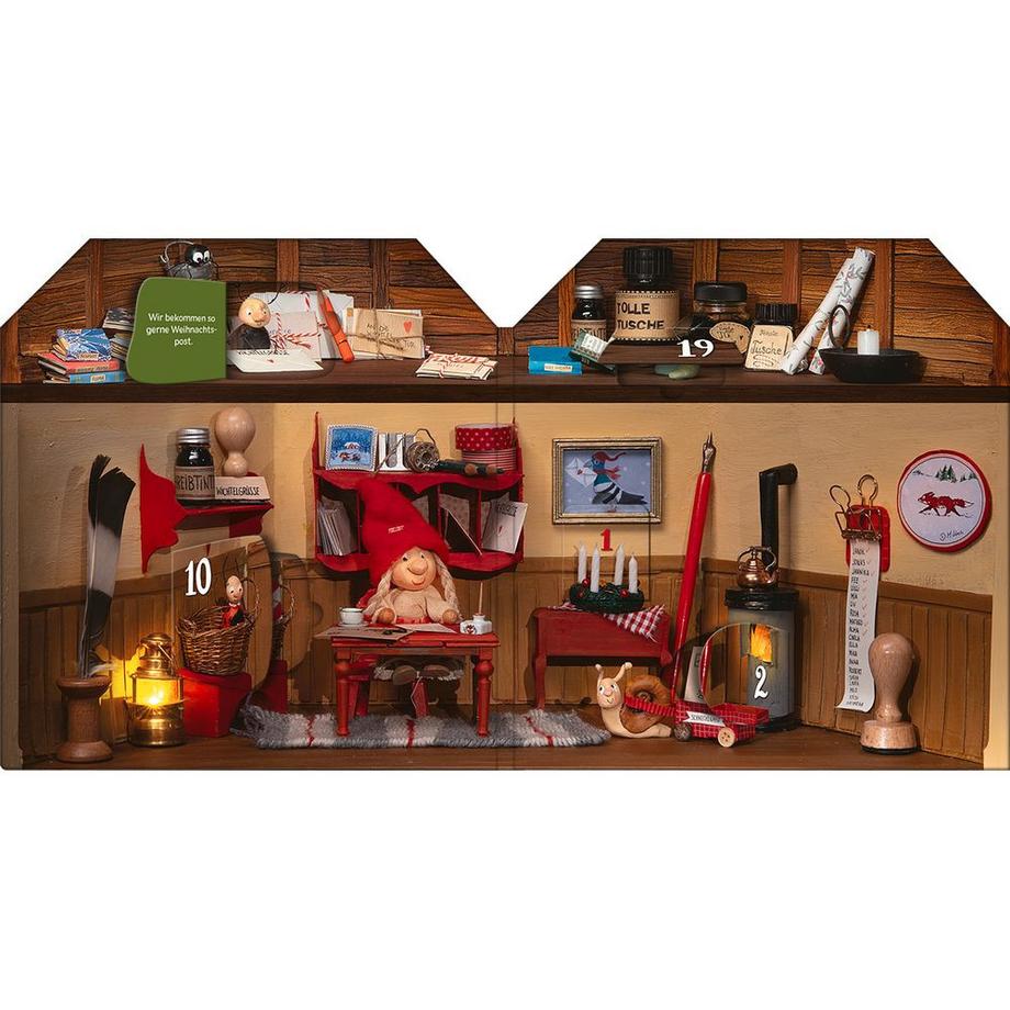 Advent im Wichtelhaus Kaden, Outi; Scheffner, Robert (Fotografie) Gebundene Ausgabe 