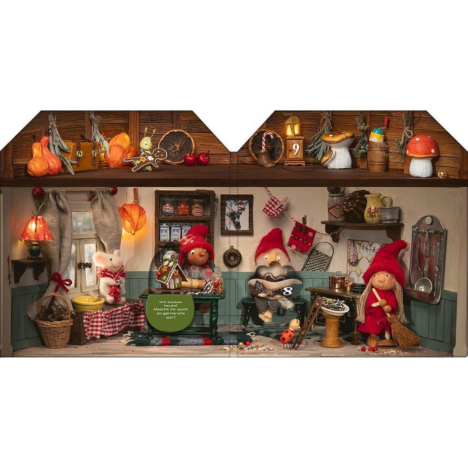 Advent im Wichtelhaus Kaden, Outi; Scheffner, Robert (Fotografie) Gebundene Ausgabe 