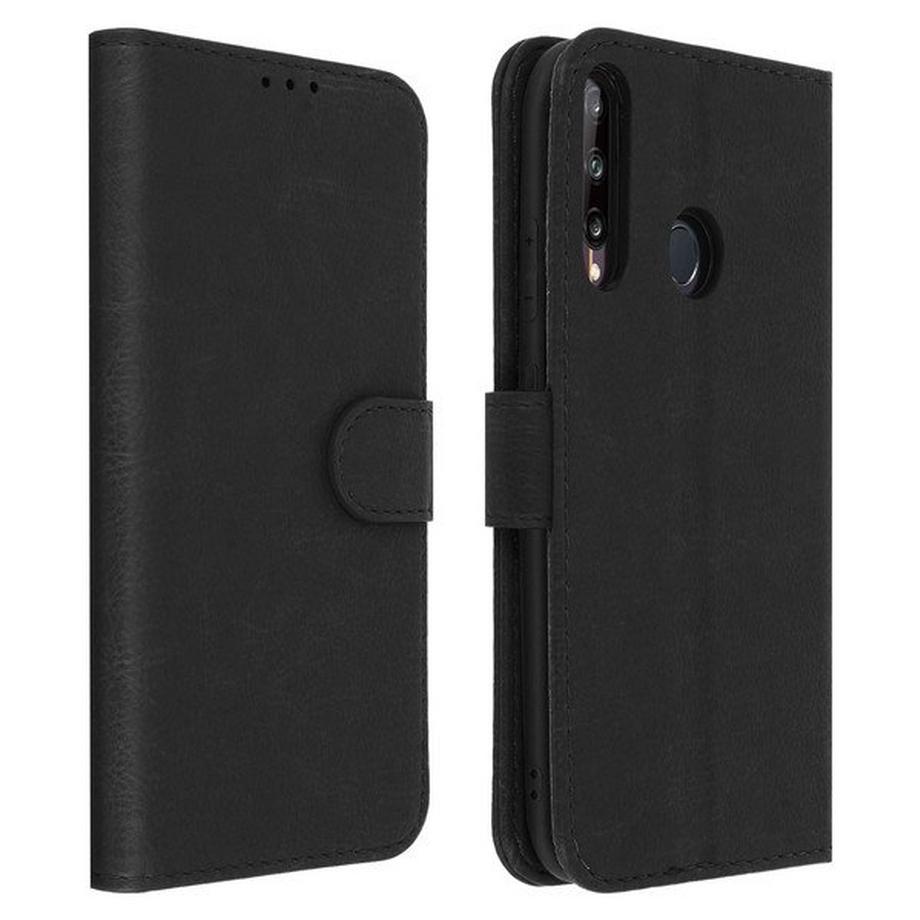 Avizar  Housse Huawei P40 Lite E Clapet - Noir 