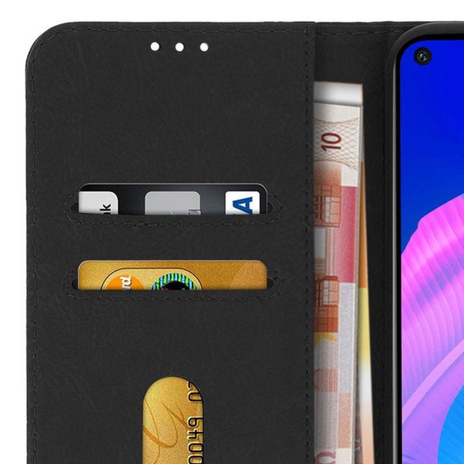 Avizar  Housse Huawei P40 Lite E Clapet - Noir 