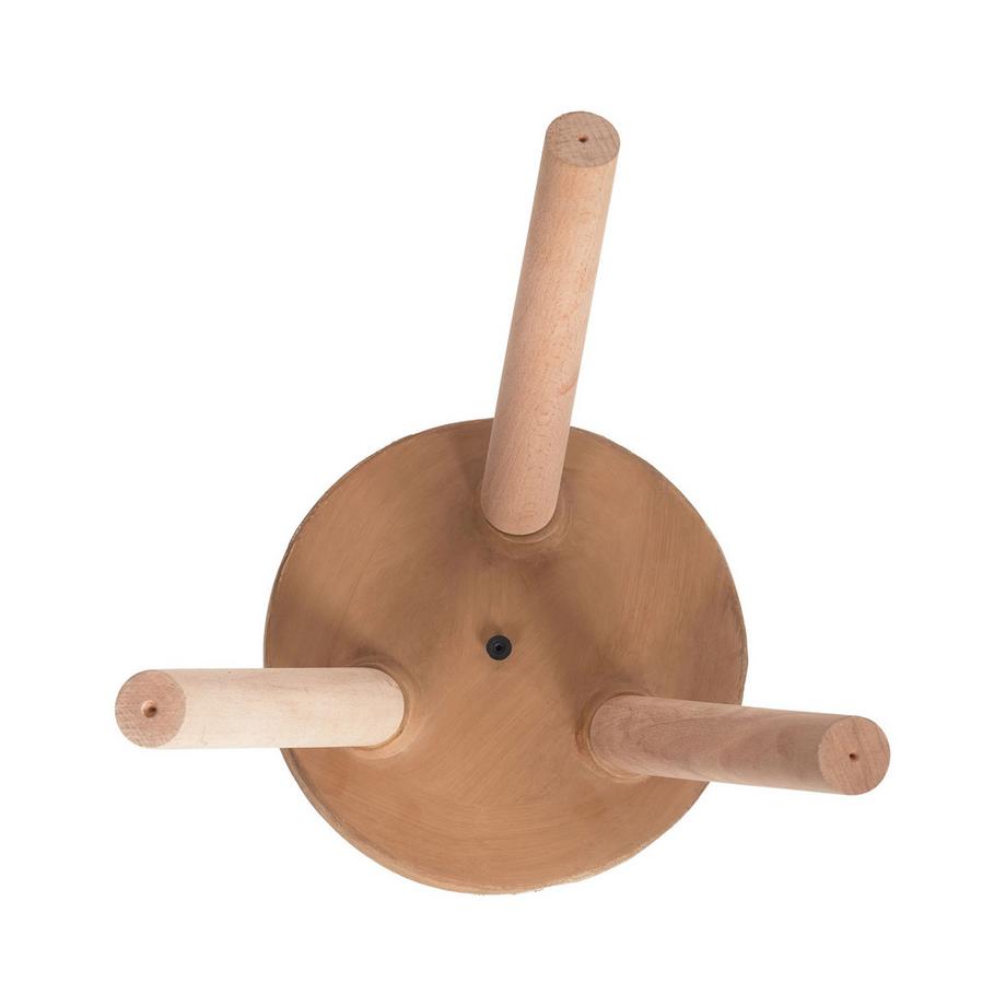 Beliani Cache-pot sur pied en Fibre d\'argile Rétro DRYOPTERIS  