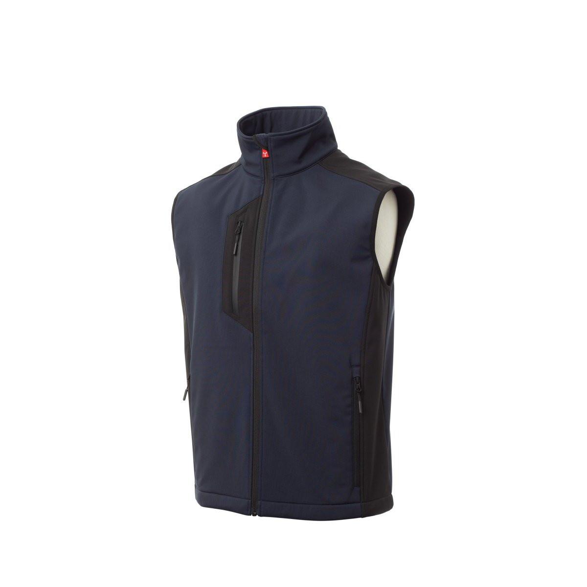 Payper Wear Cork Zweifarbig Softshell Ärmellose Jacke  