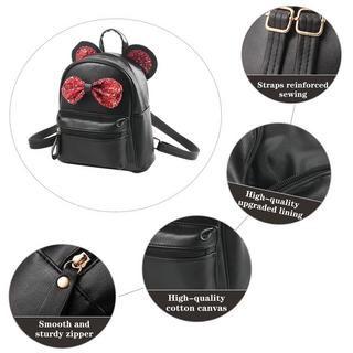 Only-bags.store Niedlicher Fliege Mini Leichter Schulrucksack mit Schlüsselanhänger Daypack  