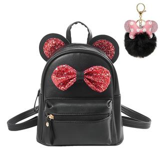 Only-bags.store Sac à dos, sacs à dos mignons avec noeud papillon, sacs d'école légers avec porte-clés, sac à dos de jour  