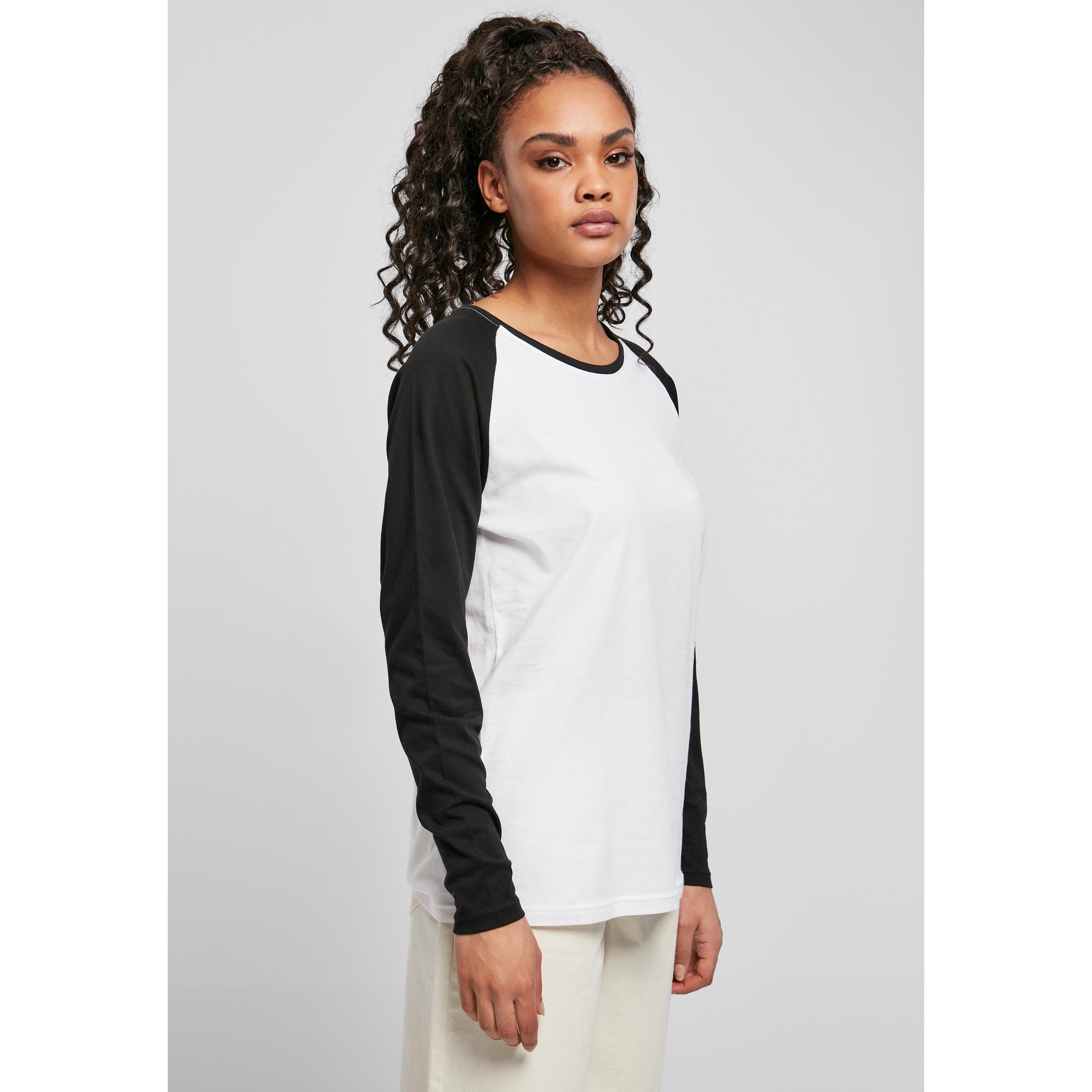 URBAN CLASSICS  t-hirt manche longue urban claic contrat raglan 