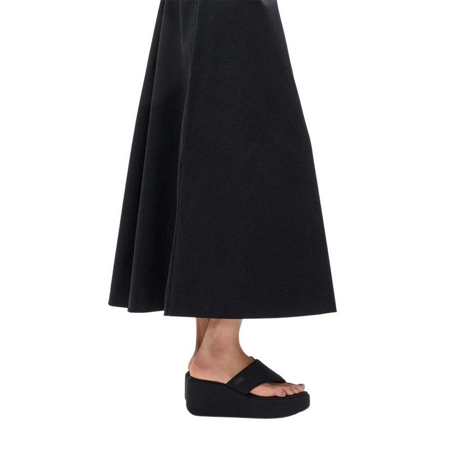 fit flop Sandali Con Tacco A Zeppa Denim  