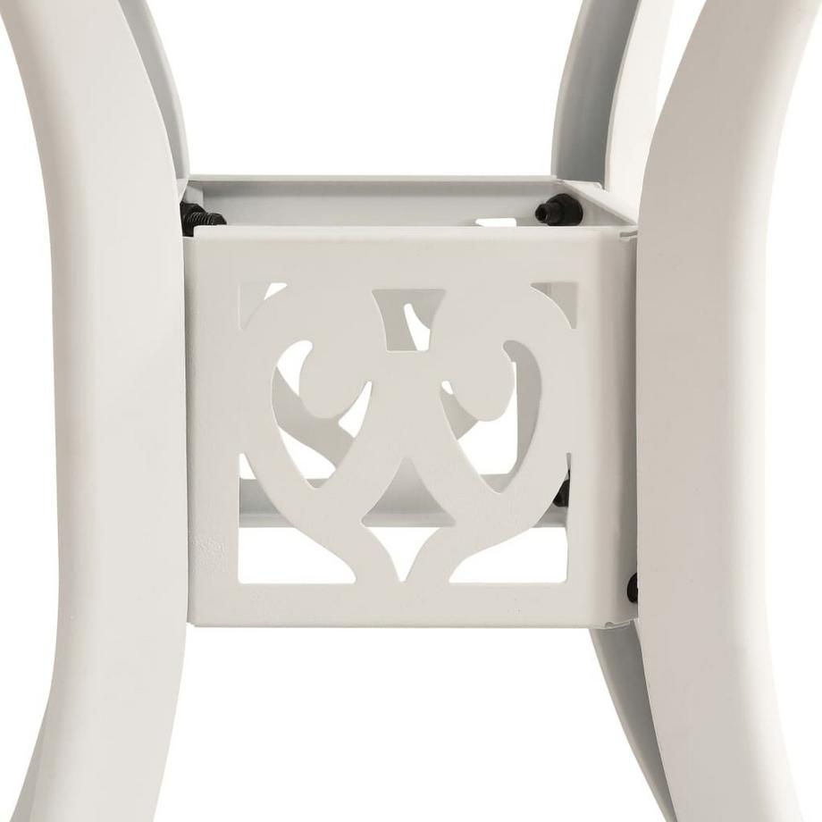 VidaXL Table de jardin aluminium  