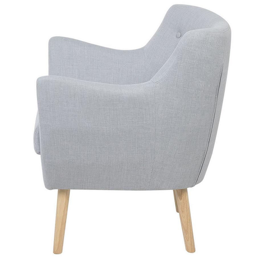 Beliani Fauteuil en Tissu Rétro DRAMMEN  