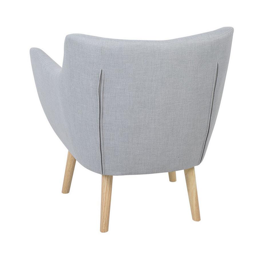 Beliani Fauteuil en Tissu Rétro DRAMMEN  