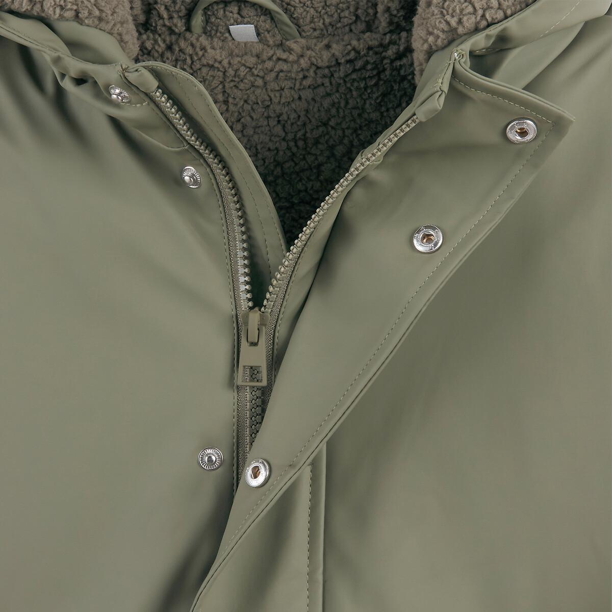 La Redoute Collections  Windjacke mit Sherpa-Futter und Kapuze 