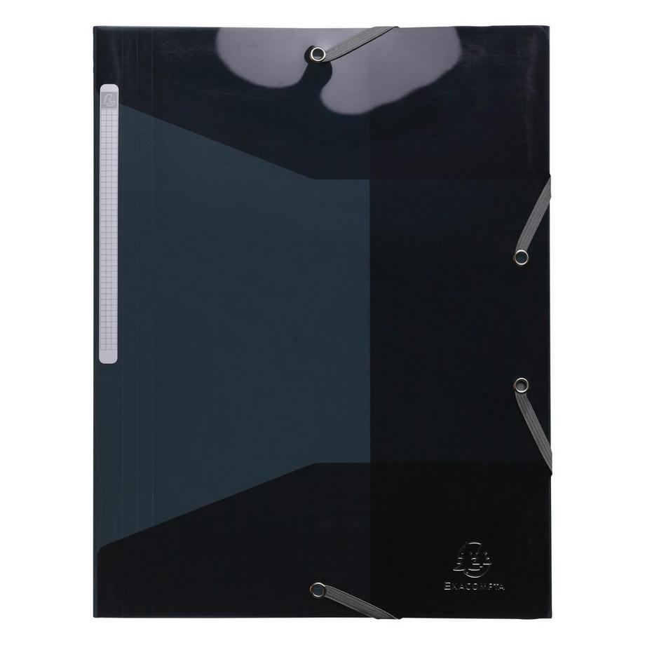 Exacompta Chemise 3 rabats à élastiques polypropylène 5/10e IDERAMA PP - A4 - x 30  