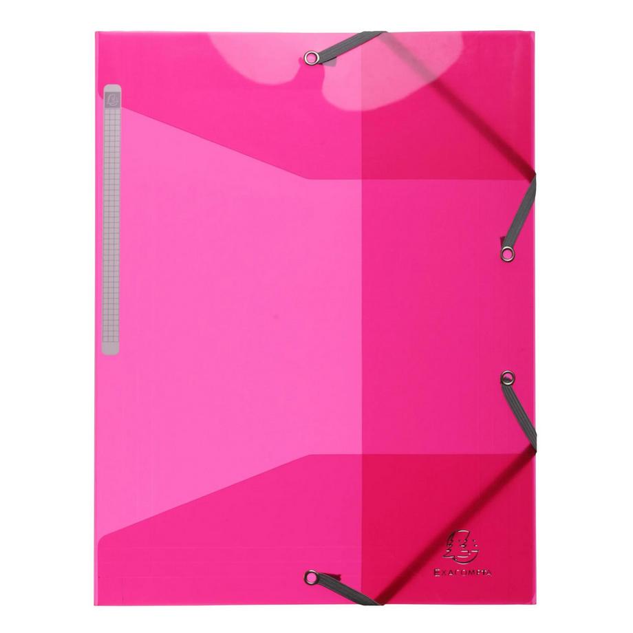 Exacompta Chemise 3 rabats à élastiques polypropylène 5/10e IDERAMA PP - A4 - x 30  