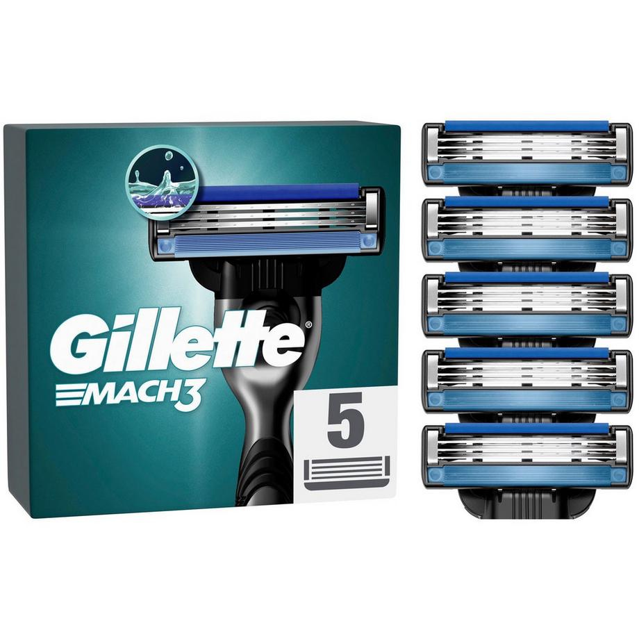 Gillette  Lames de rasoir Mach3 5pcs 