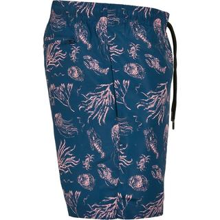 URBAN CLASSICS  badeshorts mit muster 