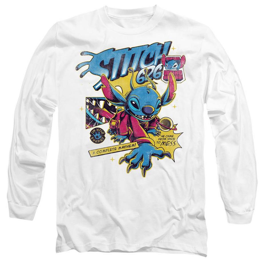 T-ShirtManches Longues Style Bande Dessinée