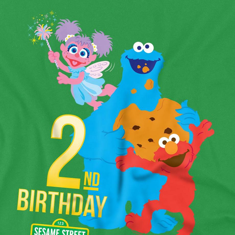 Sesame Street T-Shirt 2ème Anniversaire  