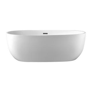 Vente-unique Vasca da bagno freestanding 8L 1 Bianco NICA  