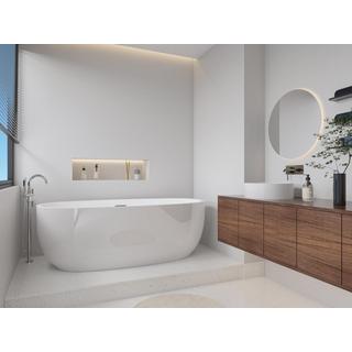 Vente-unique Vasca da bagno freestanding 8L 1 Bianco NICA  