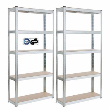 2x Scaffali per carichi pesanti 875kg
