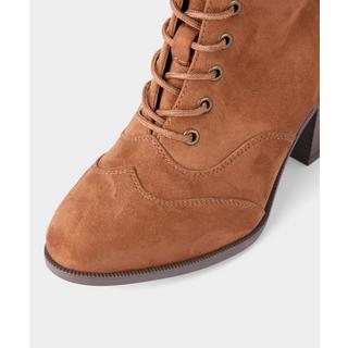 Joe Browns  Bottes hautes à lacets avec talon empilé en bois 