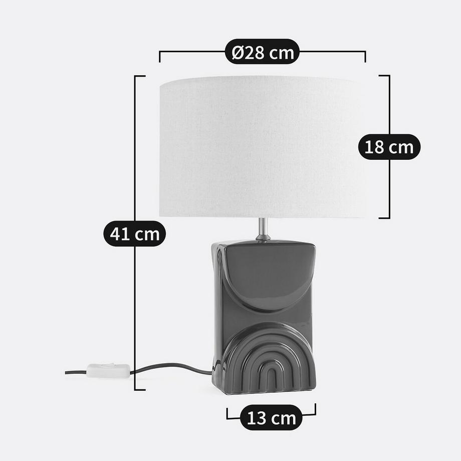La Redoute Intérieurs Tischlampe Topia  