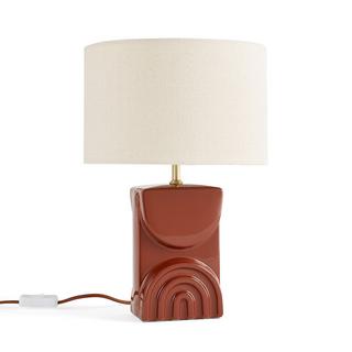 La Redoute Intérieurs Lampe à poser céramique et lin  