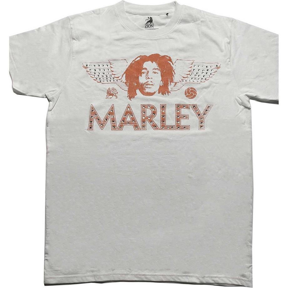Bob Marley Bob Marley Verziertes T-Shirt  