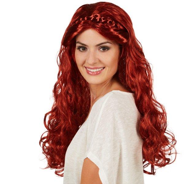 Tectake  Parrucca da donna - Regina rinascimentale 