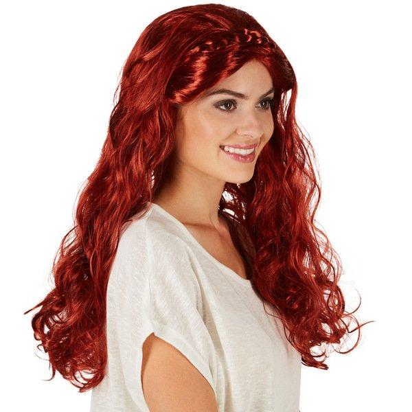 Tectake  Parrucca da donna - Regina rinascimentale 