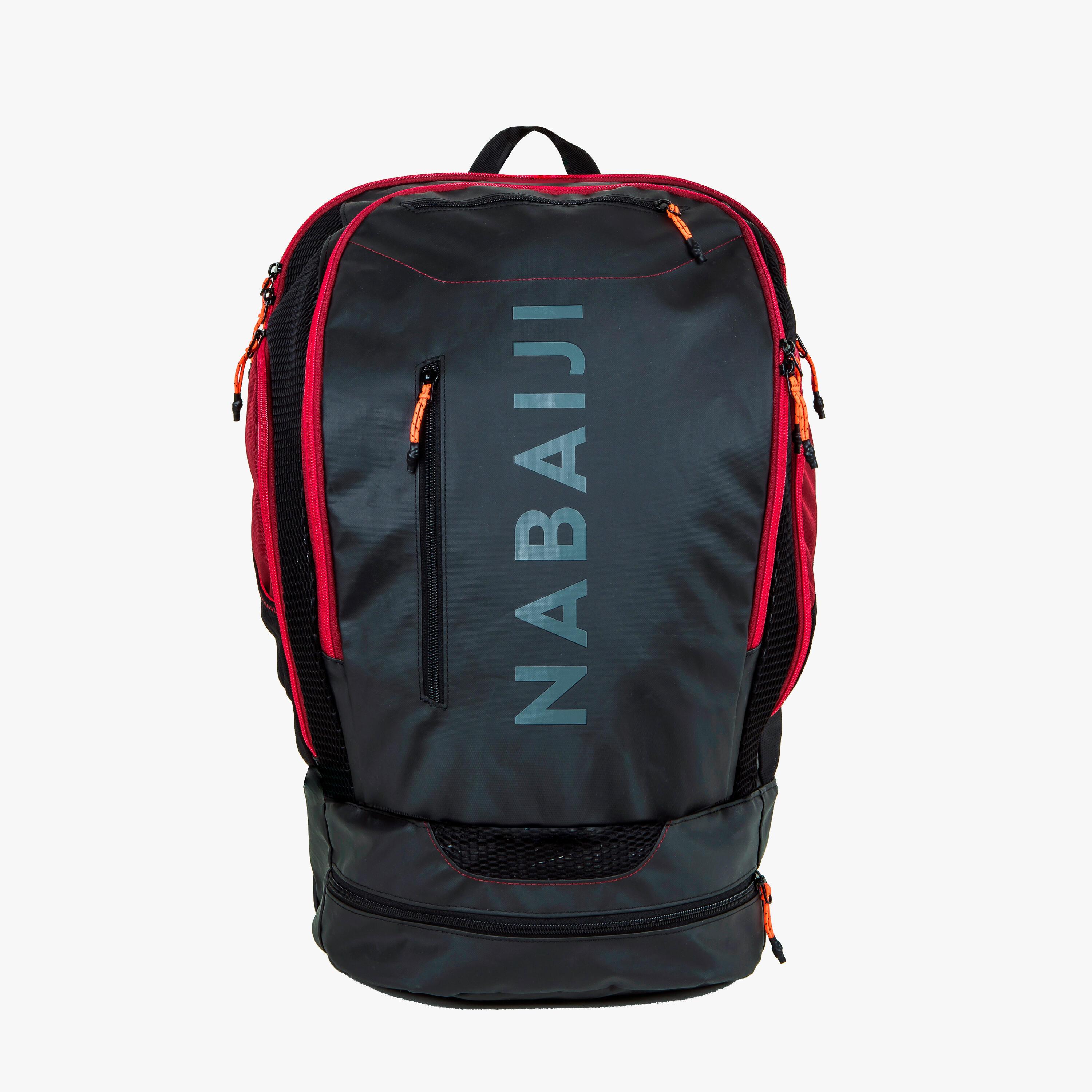 NABAIJI 900 40L Schwimmrucksack Schwarz Neonorange  