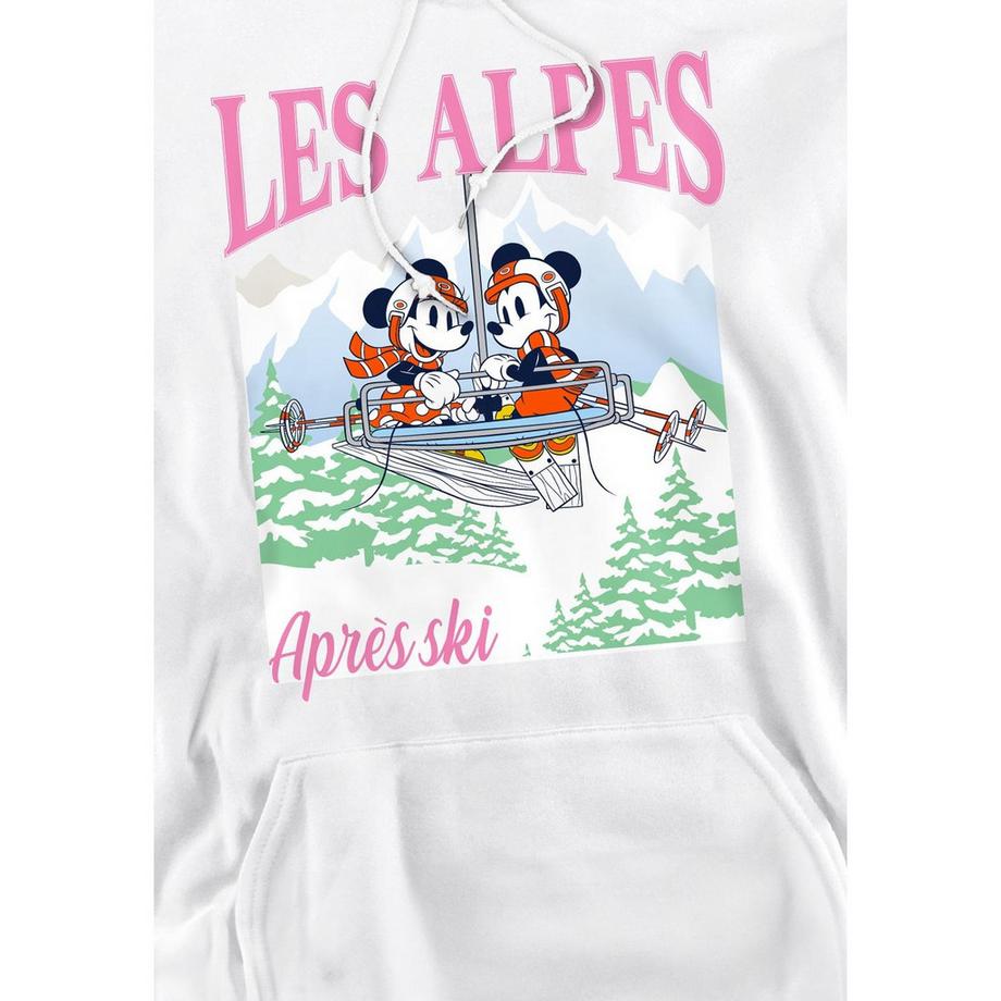 Disney Les Alpes Felpa con Cappuccio  