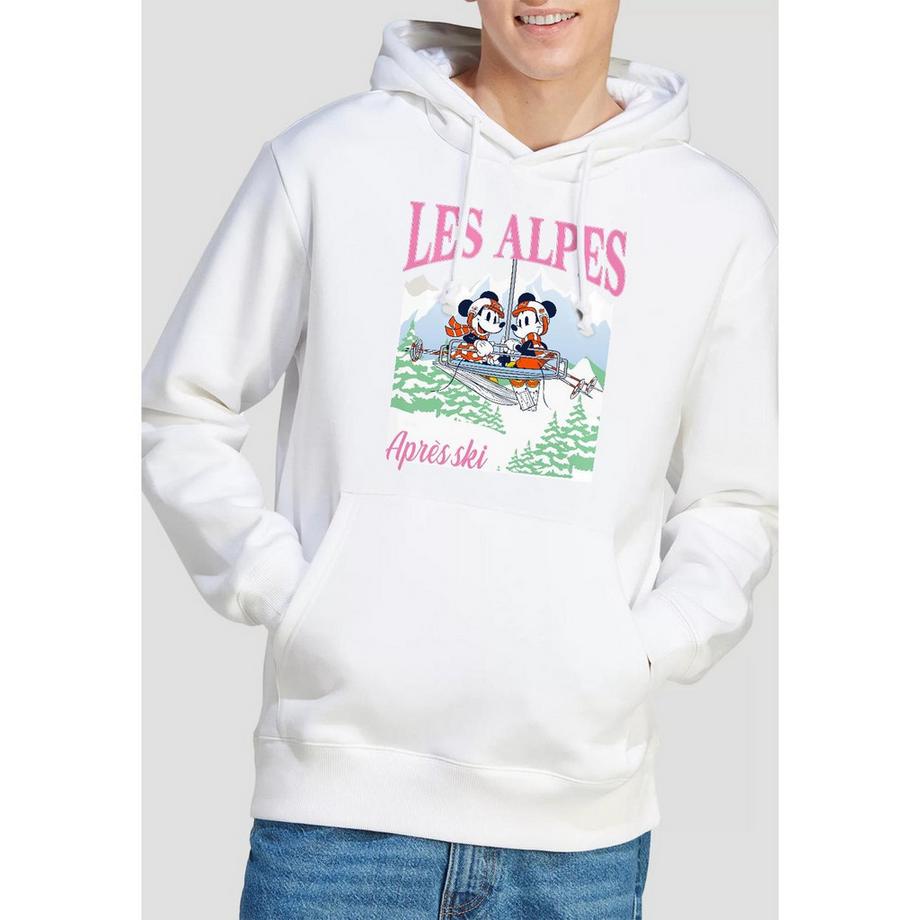 Disney Les Alpes Felpa con Cappuccio  