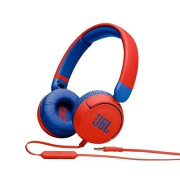 Kabelgebundener Kopfhörer für Kinder  JR 310 Blau und Rot