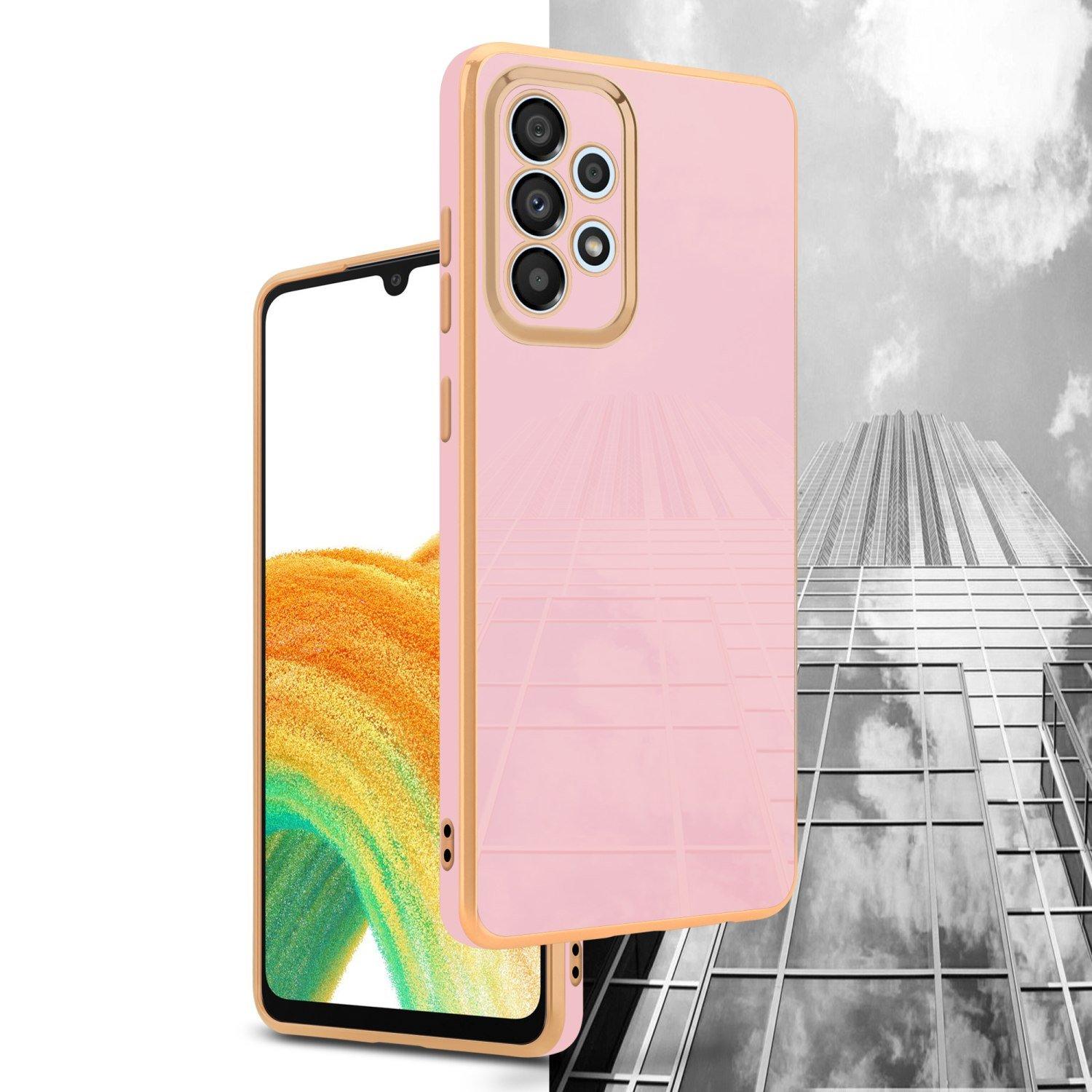 Cadorabo  Housse compatible avec Samsung Galaxy A33 5G - Coque de protection en silicone TPU flexible et avec protection pour appareil photo 