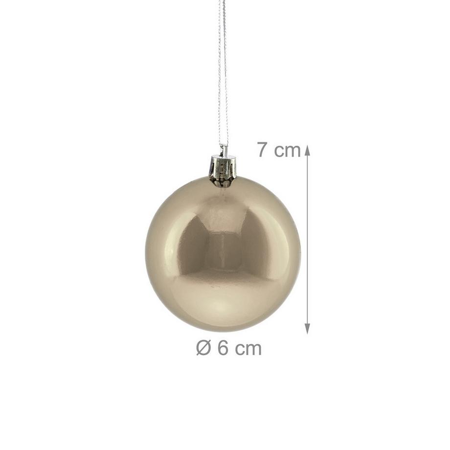 Northix Ensemble de 100 boules de Noël  