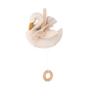 Moulin Roty  Petit cygne avec boîte à musique, La petite école de danse, Moulin Roty 