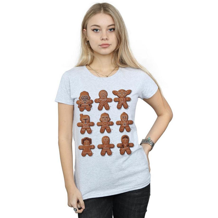 STAR WARS Star Wars Lebkuchen Charaktere T-Shirt  