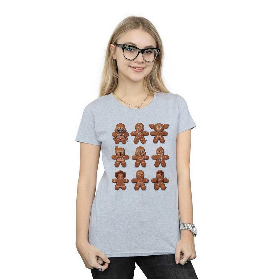 STAR WARS Star Wars Lebkuchen Charaktere T-Shirt  
