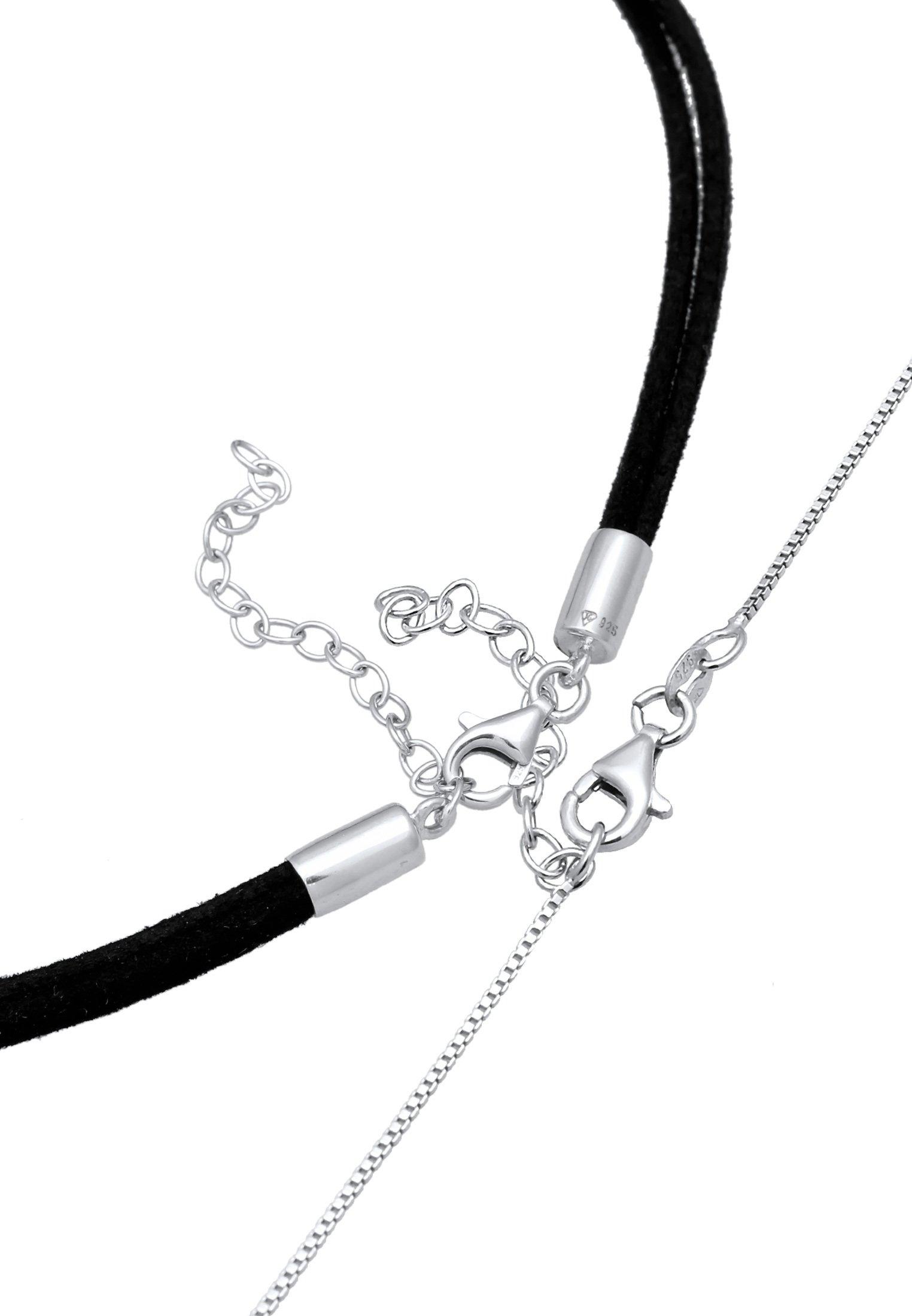 Elli  Collier Femmes Choker Cercle Vénitien Set En Daim 