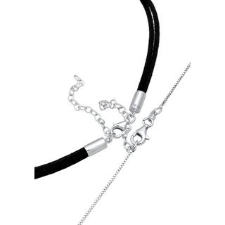 Elli  Collier Femmes Choker Cercle Vénitien Set En Daim 